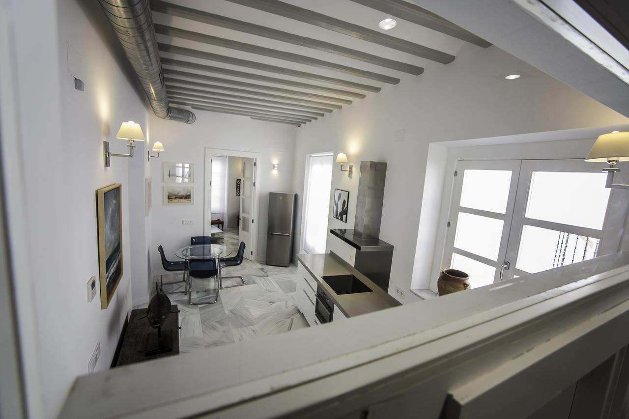 Elegant Cadiz Lejlighed Eksteriør billede